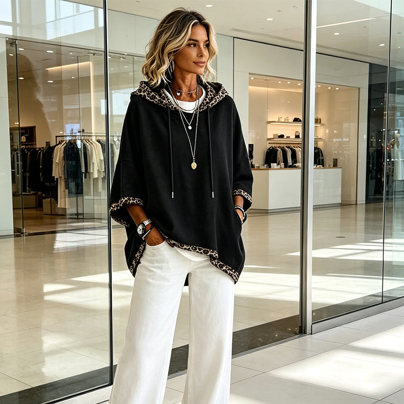 הודי לנשים עם קישוט דפדוף נמר