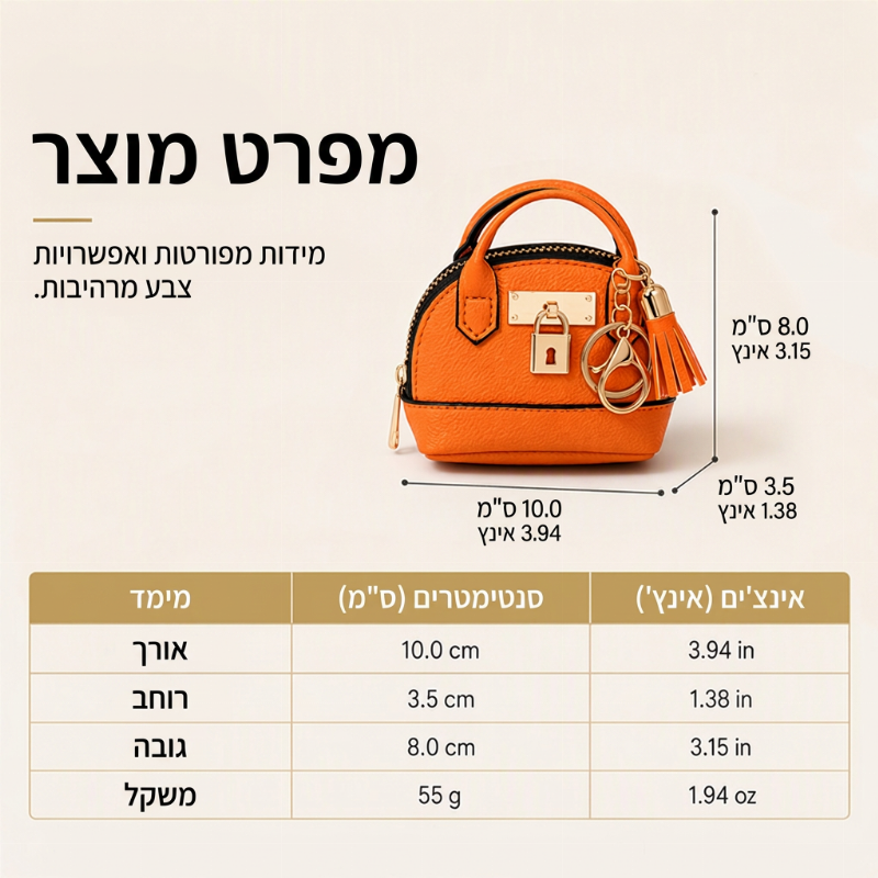 מחזיק מפתחות תיק מיני מעטפת מעור PU, ארנק מטבעות לשפתון