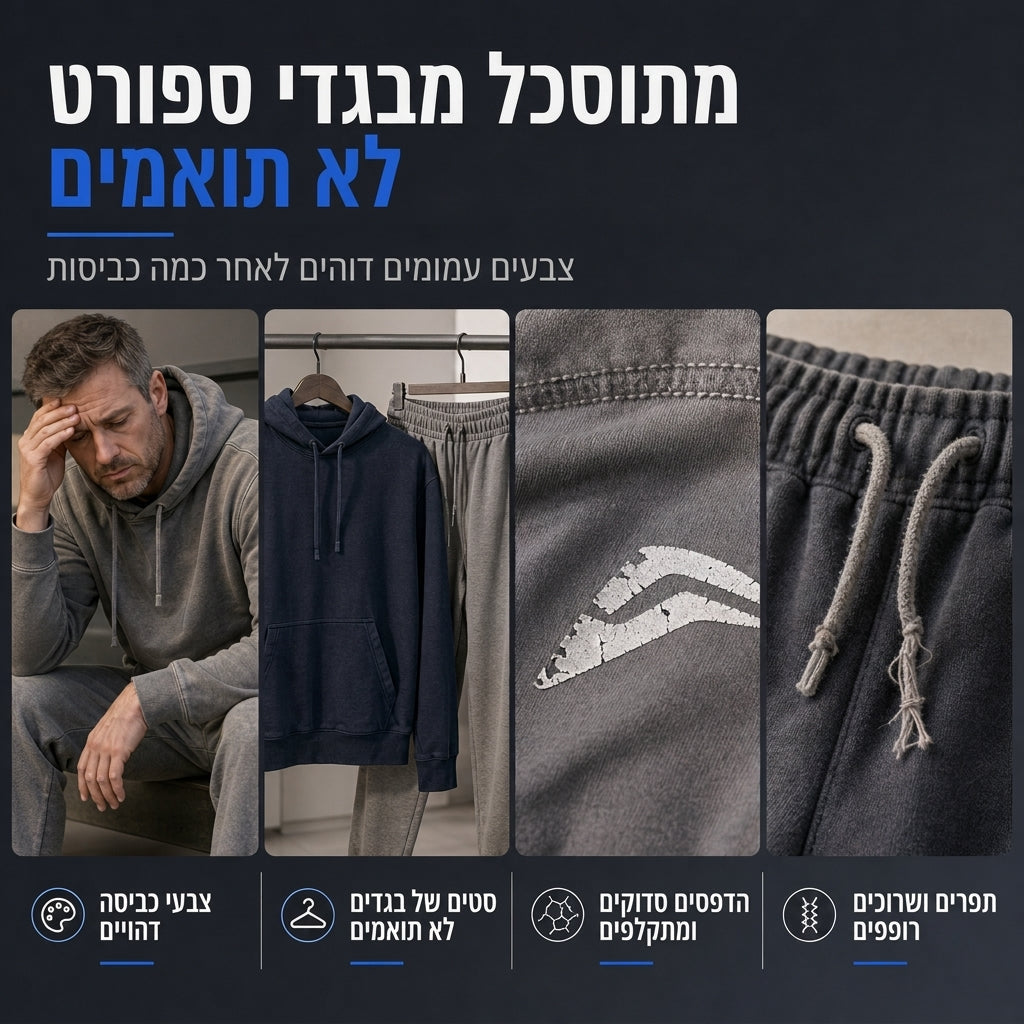 🔥 הדפסה תלת מימדית מודגשת, מראה סטריטוור שלם | חליפת טרנינג דו-חלקית עם כובע לגברים