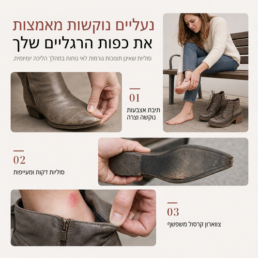 מגפונים אקדמיים מעור זמרה לנשים עם עקב בינוני עבה, אבנט משופע ורוכסן צד