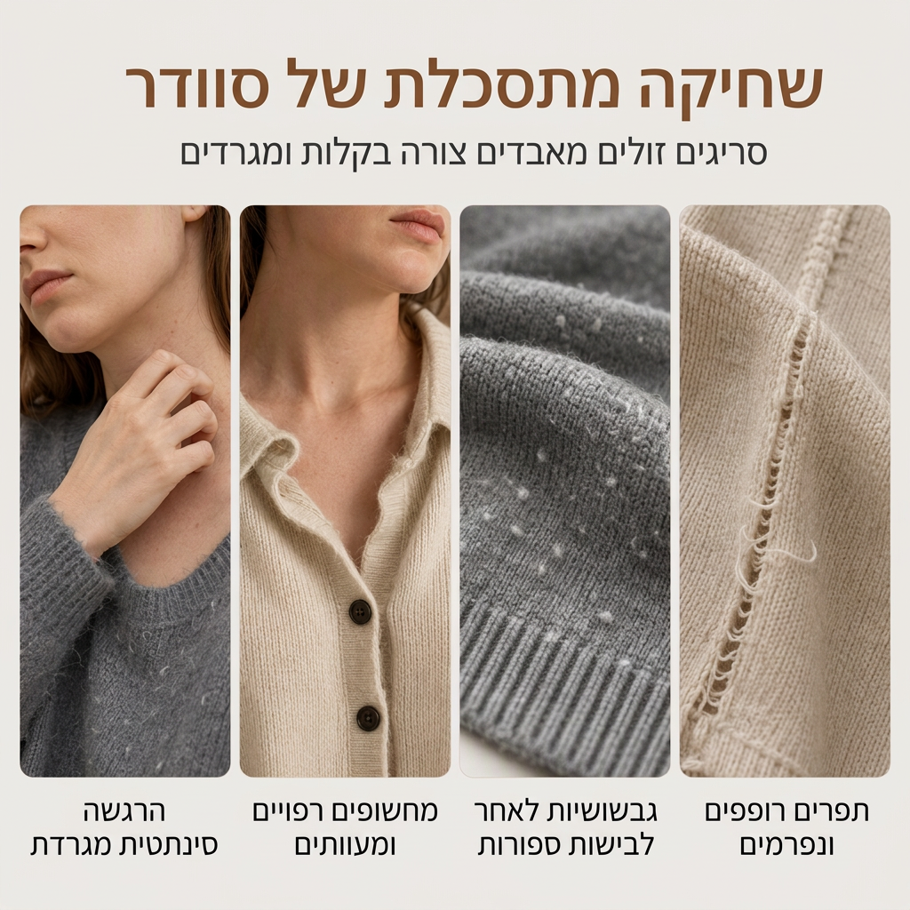 קרדיגן סריגה קז'ואלי לנשים