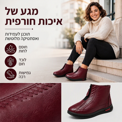 מגפי חורף נגד החלפה חמים לנשים
