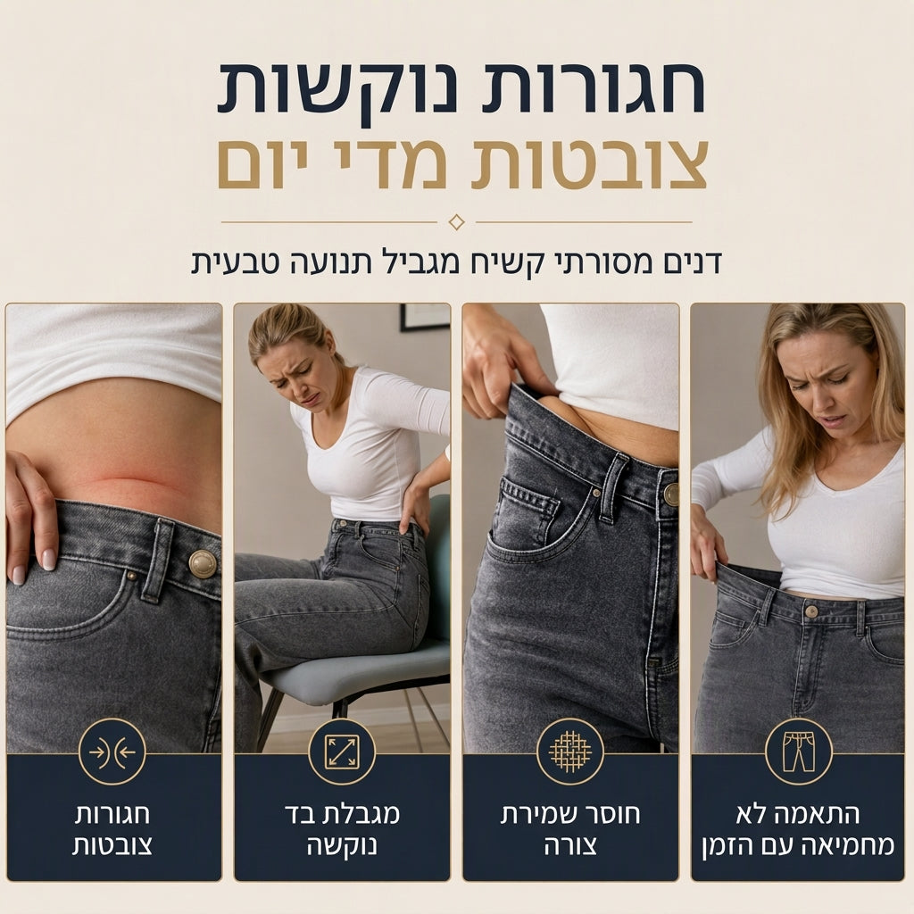 ⏰  מבצע ענק של בלאק פריידי – 50% הנחה!✨ מכנסי ג'ינס בעלי מותן גבוה, רגליים רחבות ונמתחות, מעוטרים בכפתורי נוי