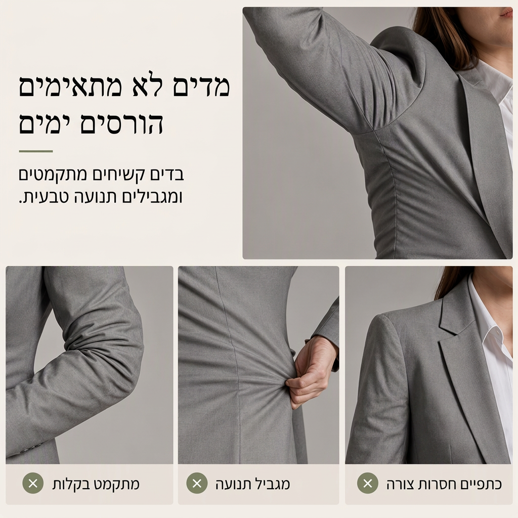 סט אלגנטי של שני פריטים עם מעיל מעוצב ומכנסיים רחבים ונינוחים