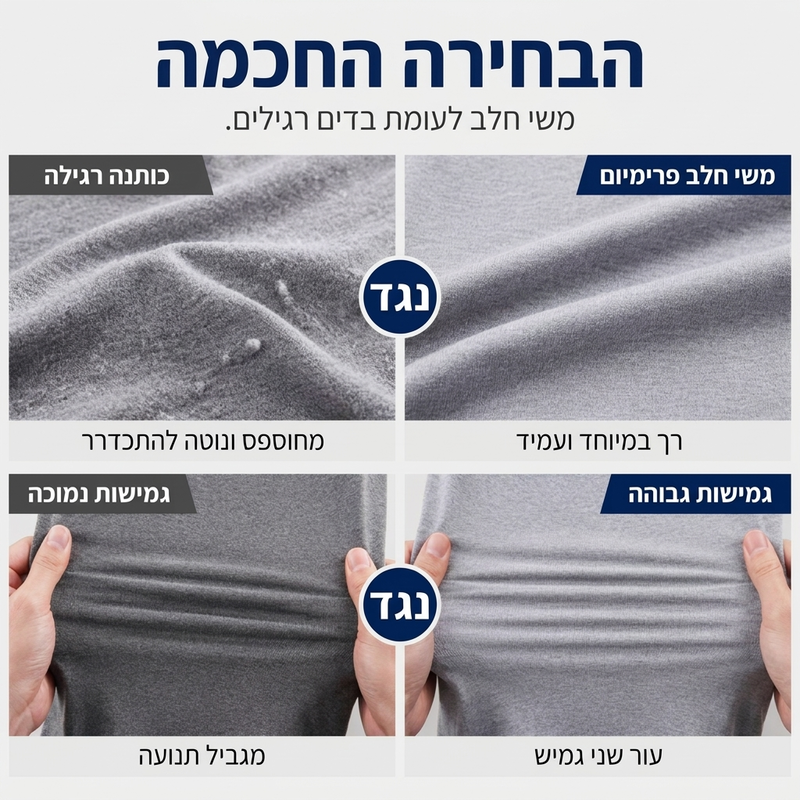 🌸מבצע חם 50% הנחה✨חולצת טריקו צמודה עם צווארון גבוה קטן לגבר - מלוטשת, נמתחת