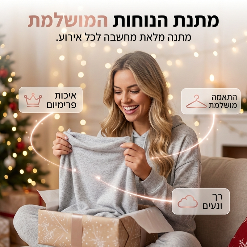 סט טרקינג שני חלקים לנשים בצבע אחיד, סגנון קז'ואלי
