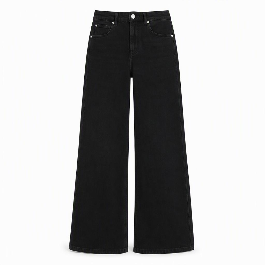 👖 חתך ישר מחמיא, התאמה נוחה של רוז | ג'ינס דגנים מזדמנים של נשים