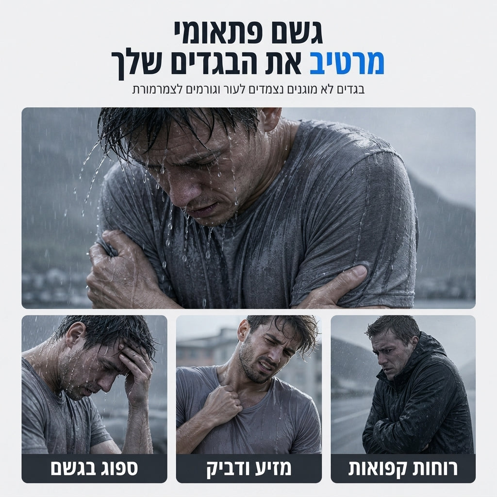 מעיל סופטשל חיצוני עם קפוצ'ון לגברים ולנשים