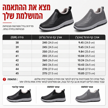 ❄️ חום מוכן לקור, צעד יבש ובטוח | מגפיים לגבר בטמון פייזה, עמידים למים, עד לקרסול