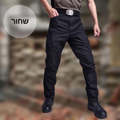 מכנסיים טקטיים עמידים למים, עמידים בפני שחיקה ובעלי מספר כיסים