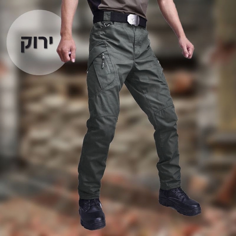 מכנסיים טקטיים עמידים למים, עמידים בפני שחיקה ובעלי מספר כיסים