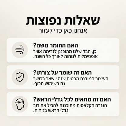 כובע בייסבול חם לגבר עם כיסויי אוזניים