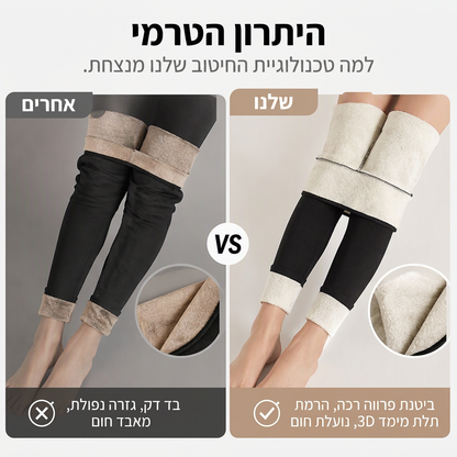 תחזקות יוגה תרמיות בקו חגרה גבוה לנשים