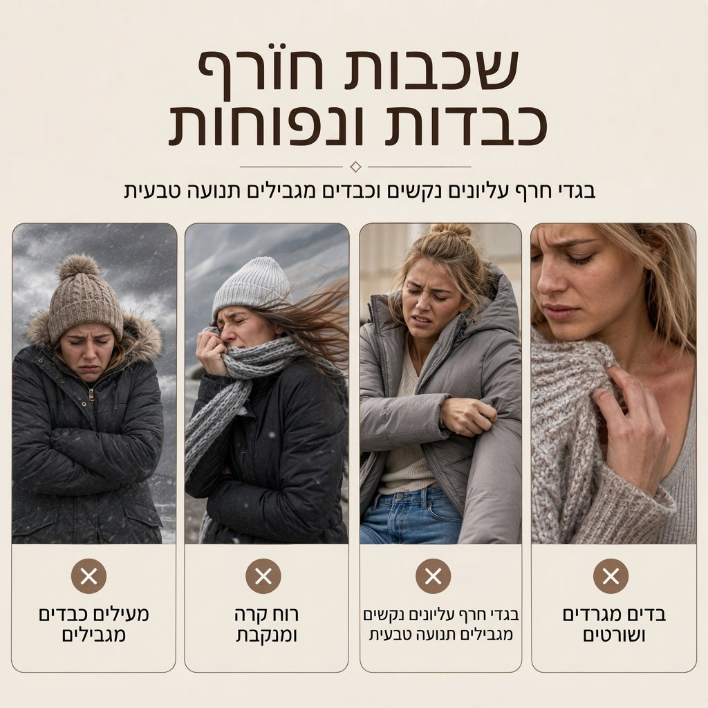 👚✨ קרדיגן סרוג ארוך עם ברדס לנשים ✨ קנו כל 2 פריטים וקבלו הנחה נוספת של 8%
