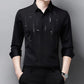Men's Wrinkle-Free Long Sleeve Shirt