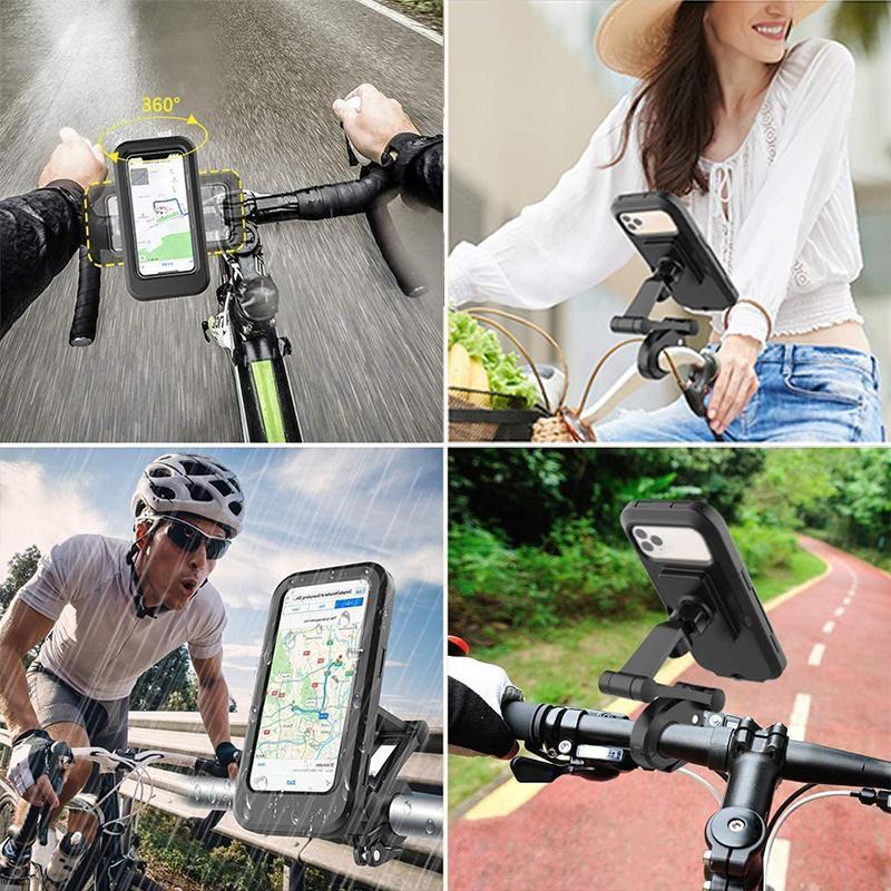 ?Hot Sale 49% OFF⏳Waterproof Bicycle & Motorcycle Phone Holder - newbeew