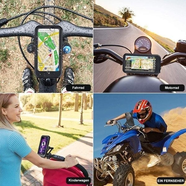 ?Hot Sale 49% OFF⏳Waterproof Bicycle & Motorcycle Phone Holder - newbeew