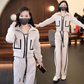 Fashion Casual Loose Long Sleeve Sports Suit for Woman