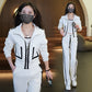 Fashion Casual Loose Long Sleeve Sports Suit for Woman