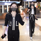 Fashion Casual Loose Long Sleeve Sports Suit for Woman