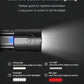 🔦【Family Essentials】White Laser Telescopic Zoom Flashlight