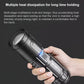 🔦【Family Essentials】White Laser Telescopic Zoom Flashlight