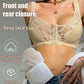 🎁Hot Sale 49% OFF⏳French Lace Front Button Bra